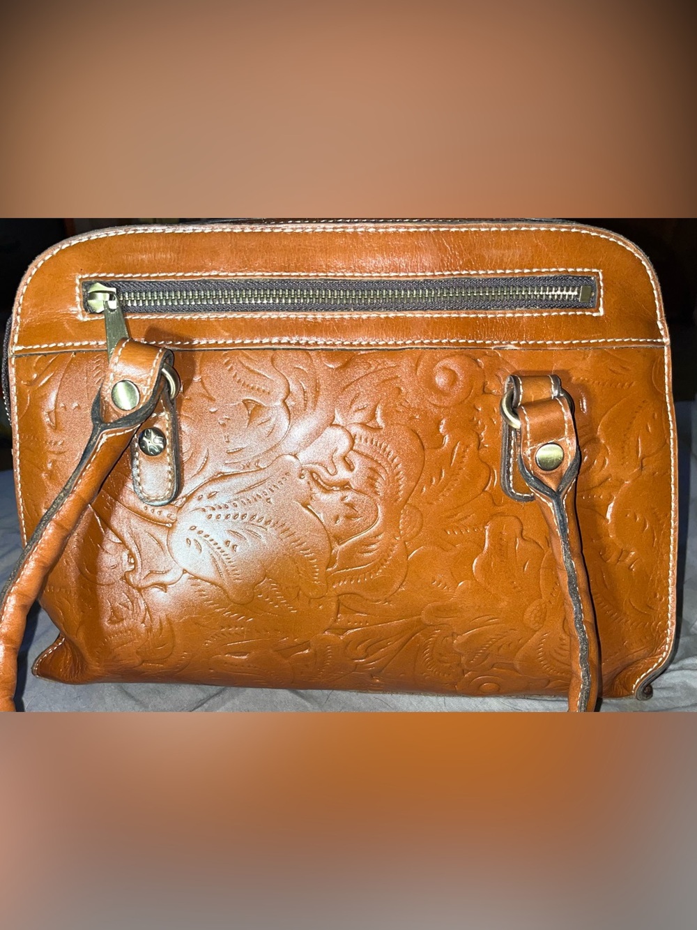Patricia Nash EUC Calvi Satchel